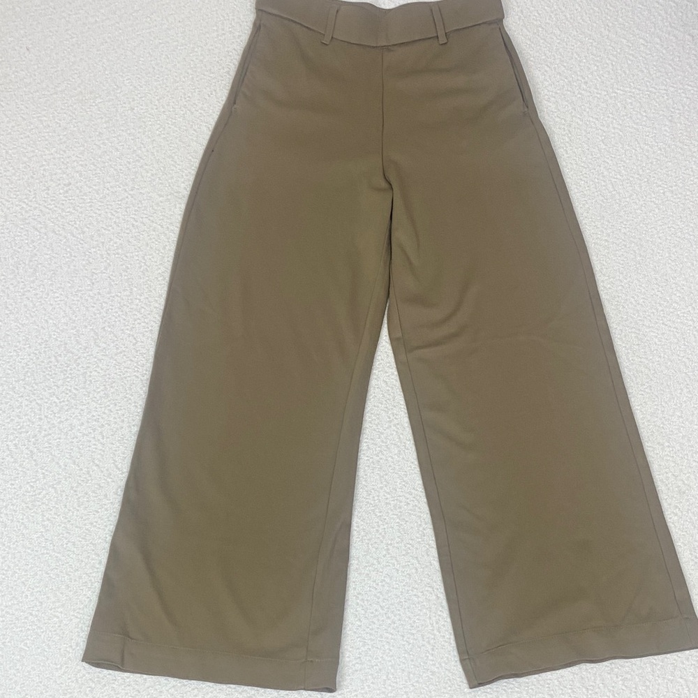 Lee Wide-Leg Pants in Taupe